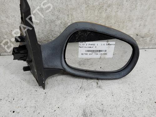 Used Right mirror RENAULT CLIO II (BB_, CB_) 1.6 (B/CB0D, BB00) (90 hp) 28738186
