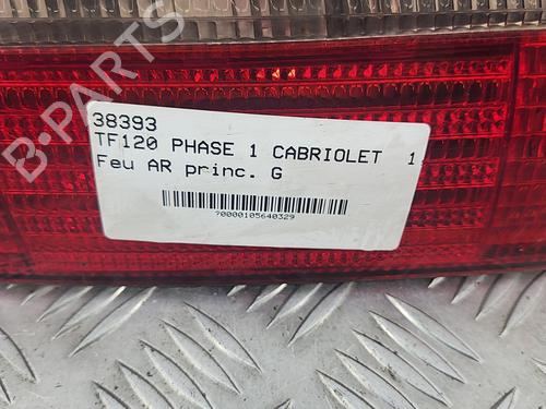 Used Left taillight Left taillight MG MGF (RD) 1.8 i 16V (120 hp) 28757498 28757498