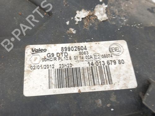 Right headlight PEUGEOT EXPERT Van (VF3A_, VF3U_, VF3X_) 2.0 HDi 130 | BP29567317C29 