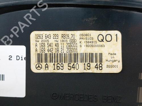 Used Instrument cluster MERCEDES-BENZ B-CLASS Sports Tourer (W245) B 180 CDI (245.207) (109 hp) 28741422