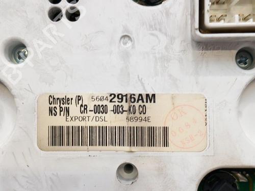 Kombinert Instrument JEEP GRAND CHEROKEE II (WJ, WG) 2.7 CRD 4x4 (163 hp) 28766576