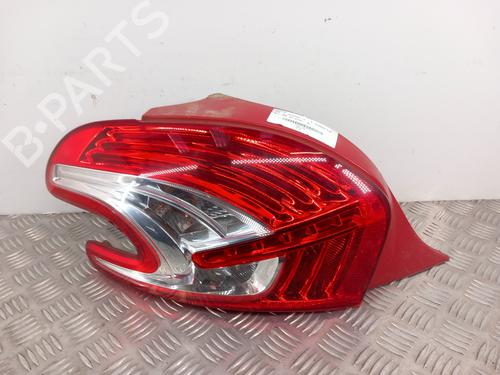 Used Left taillight PEUGEOT 208 I (CA_, CC_) 1.4 HDi (68 hp) 29240744