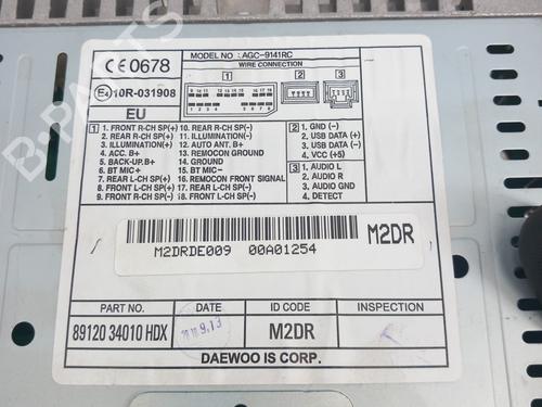 Radio SSANGYONG KORANDO (CK) 2.0 e-XDi | BP28742255E6 