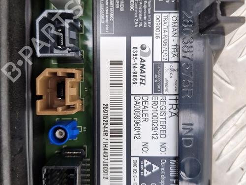 Used Display monitor Display monitor RENAULT CAPTUR I (J5_, H5_) 0.9 TCe 90 (90 hp) 28739186 28739186