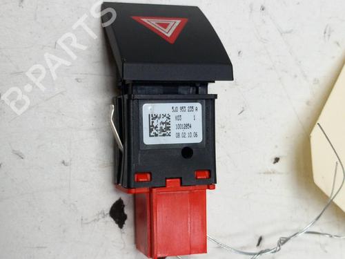 Used Warning switch SKODA FABIA II (542) 1.4 TDI (80 hp) 28762691