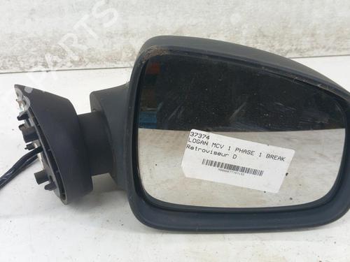 Right mirror DACIA LOGAN MCV (KS_) 1.5 dCi (KS0W) | BP28750698C27 