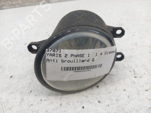 Venstre  foran tåkelykt TOYOTA YARIS (_P9_) 1.4 D-4D (NLP90_, NLP90R) (90 hp) 28734699