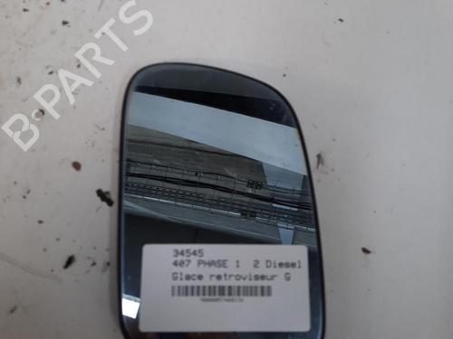 Used Left mirror glass PEUGEOT 407 (6D_) 2.0 HDi 135 (6DRHRH, 6DRHRE, 6DRHRG, 6DRHRJ) (136 hp) 28776601