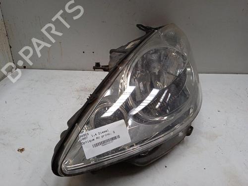 Left headlight PEUGEOT 1007 (KM_) 1.4 HDi | BP28775620C28 