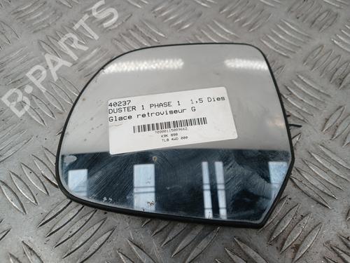 Used Left mirror glass DACIA DUSTER (HS_) 1.5 dCi 4x4 (HSMC, HSMD) (110 hp) 30392377