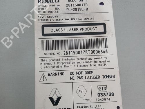 Radio RENAULT LAGUNA III (BT0/1) 2.0 16V (BT05, BT0F, BT0W) | BP31377013E6