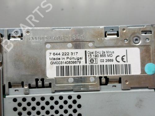 Radio OPEL MERIVA A MPV (X03) 1.7 CDTI (E75) | BP28755398E6 