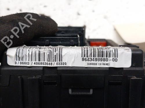 Fuse box PEUGEOT 206 Hatchback (2A/C) 1.4 HDi eco 70 | BP28777936E1