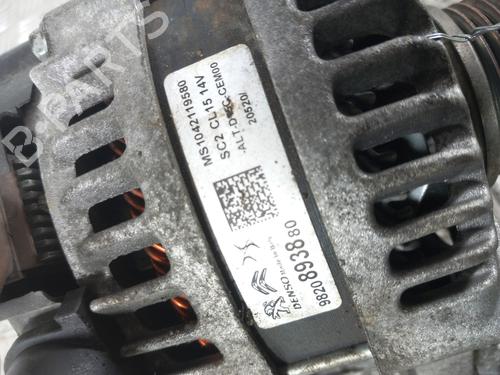 Used Alternator Alternator PEUGEOT 308 SW II (LC_, LJ_, LR_, LX_, L4_) 1.5 BlueHDi 100 (102 hp) 28780739 28780739