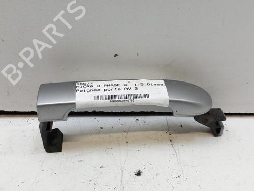 Used Front left exterior door handle NISSAN MICRA III (K12) 1.5 dCi (86 hp) 28793517