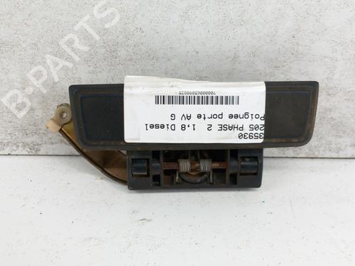 Used Front left exterior door handle PEUGEOT 205 II (20A/C) 1.7 Diesel (60 hp) 28770445