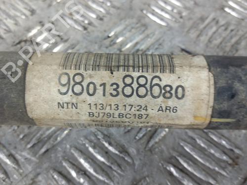 Right front driveshaft CITROËN C3 II (SC_) 1.2 VTi 82 | BP28735620M39 