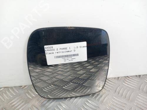 Used Right mirror glass RENAULT KANGOO / GRAND KANGOO II (KW0/1_) 1.5 dCi 90 (KW05, KW08, KW0G, KW11) (90 hp) 29327096