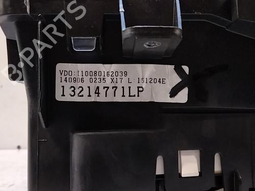 Instrument cluster OPEL MERIVA A MPV (X03) 1.4 16V Twinport LPG (E75) | BP28748975C47