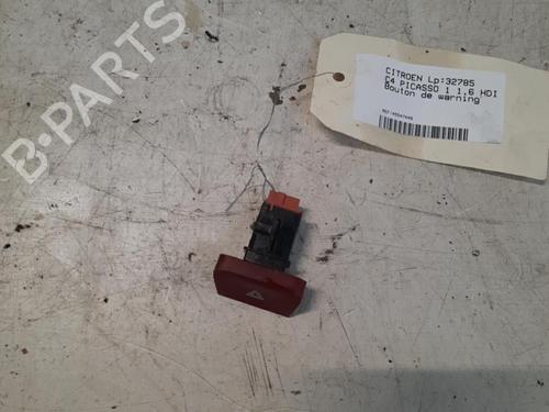 Used Warning switch CITROËN C4 Grand Picasso I (UA_) 1.6 HDi (109 hp) 28750554