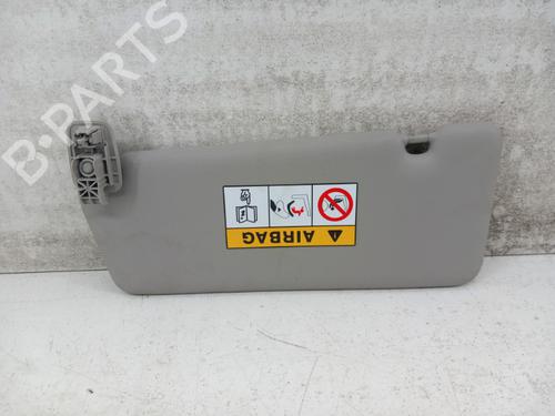 Used Right sun visor Right sun visor RENAULT CAPTUR I (J5_, H5_) 0.9 TCe 90 (90 hp) 28781676 28781676