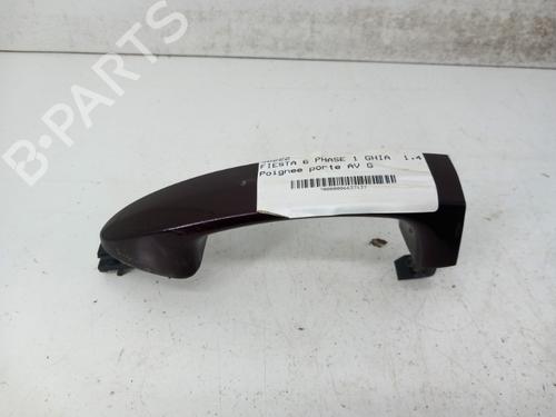 Used Front left exterior door handle FORD FIESTA VI (CB1, CCN) 1.4 TDCi (68 hp) 28745925