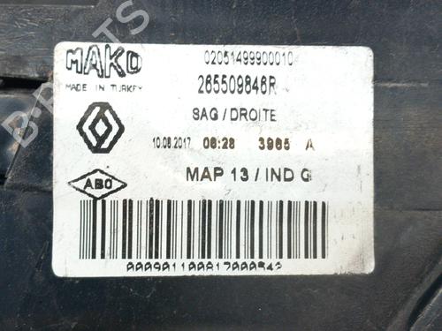 Used Right taillight RENAULT CLIO IV (BH_) 1.5 dCi 90 (90 hp) 28773055