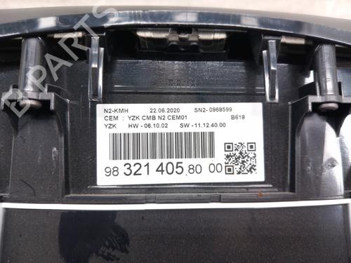 Instrument cluster CITROËN C3 III (SX) 1.5 BlueHDi 100 (SXYHYP, SXYHTU) | BP28737858C47 