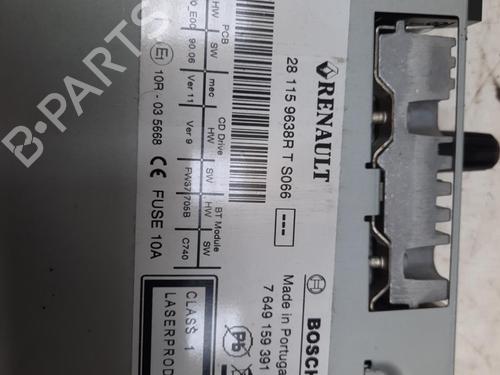 Radio RENAULT SCÉNIC III (JZ0/1_) 1.6 dCi (JZ00, JZ12) | BP28776026E6 