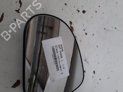 Used Left mirror glass PEUGEOT 207 (WA_, WC_) 1.4 HDi (68 hp) 28754175