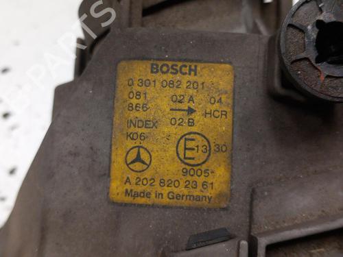 Used Left headlight MERCEDES-BENZ C-CLASS (W202) C 220 CDI (202.133) (125 hp) 28751615