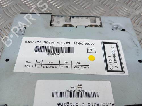 Radio PEUGEOT 3008 I MPV (0U_) 1.6 HDi | BP29898346E6