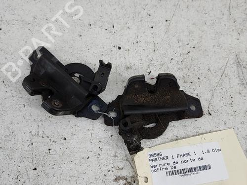 Used Tailgate lock Tailgate lock PEUGEOT PARTNER Box Body/MPV (5_, G_) 1.9 D (69 hp) 28743556 28743556