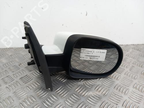 Used Right mirror RENAULT CLIO III (BR0/1, CR0/1) 1.5 dCi (C/BR0G, C/BR1G) (68 hp) 30392429