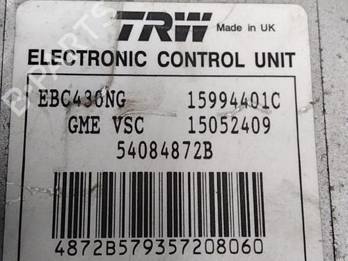 ABS pump OPEL VECTRA C GTS (Z02) 1.9 CDTI (F68) | BP28772198M43