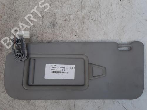 Used Left sun visor KIA CEE'D Hatchback (ED) 1.6 CRDi 90 (90 hp) 28774364