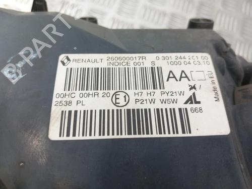 Left headlight RENAULT MEGANE III Hatchback (BZ0/1_, B3_) 1.5 dCi (BZ09, BZ0D, BZ1W, BZ29, BZ14) | BP37148934C28 - Image 4