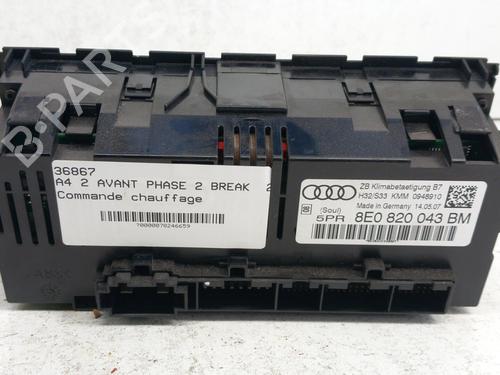 AC Styreenhet / Manøvreringsenhet AUDI A4 B7 Avant (8ED) 2.0 TDI (140 hp) 28788094
