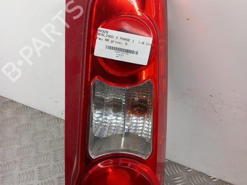 Used Right taillight CITROËN BERLINGO Box Body/MPV (B9) 1.6 HDi / BlueHDi 75 (75 hp) 29453565