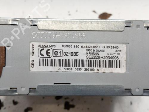 Radio SEAT CORDOBA (6L2) 1.9 TDI | BP28777900E6 