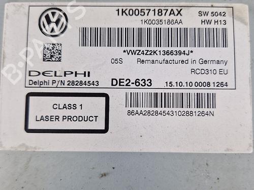 Radio VW GOLF VI (5K1) 1.6 TDI | BP28744937E6 