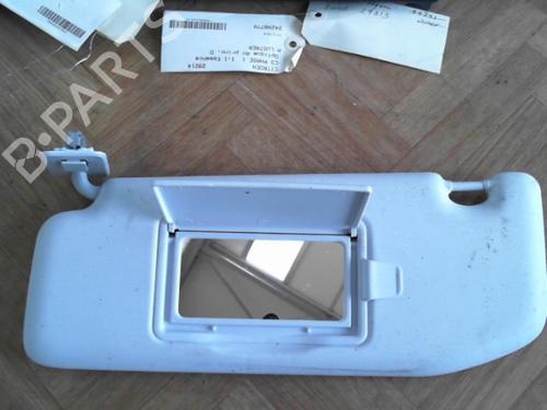 Used Left sun visor PEUGEOT 2008 I (CU_) 1.2 THP 110 / PureTech 110 (110 hp) 28765864