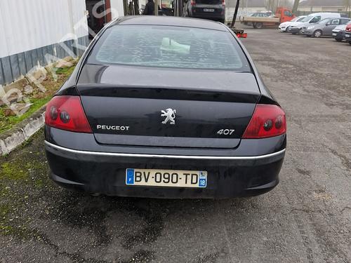 Rear bumper reinforcement PEUGEOT 407 (6D_) 2.0 HDi 135 (6DRHRH, 6DRHRE, 6DRHRG, 6DRHRJ) | BP28744344C73 