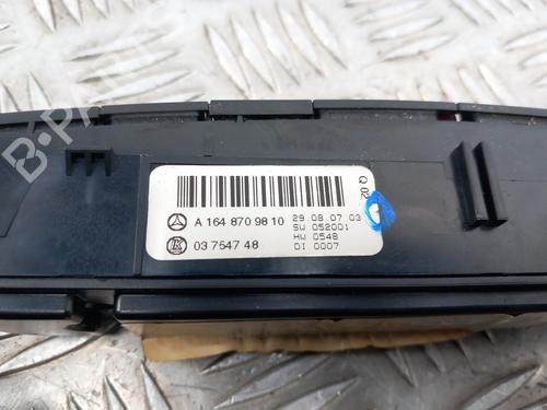 Used Warning switch Warning switch MERCEDES-BENZ M-CLASS (W164) ML 320 CDI 4-matic (164.122) (224 hp) 29627972 29627972