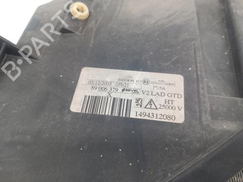 Left headlight PEUGEOT 807 (EB_) 2.2 HDi | BP29898209C28