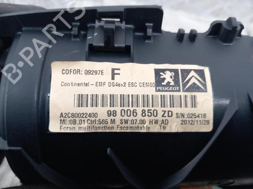 Used Display monitor Display monitor PEUGEOT 3008 I MPV (0U_) 1.6 HDi (114 hp) 40525352 40525352