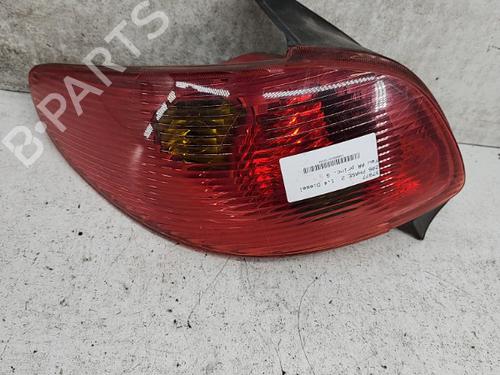 Used Left taillight PEUGEOT 206 Hatchback (2A/C) 1.4 HDi eco 70 (68 hp) 28737981