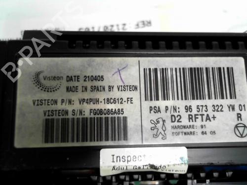 Climate control PEUGEOT 407 SW (6E_, 6D_) 2.0 HDi 135 | BP29202206I5 