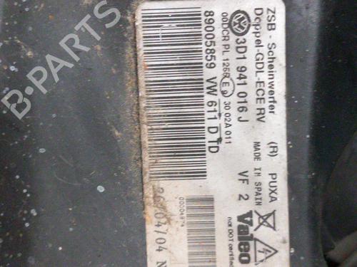 Højre forlygte VW PHAETON (3D1, 3D2, 3D3, 3D4, 3D6, 3D7, 3D8, 3D9) 4.2 V8 4motion | BP28761768C29