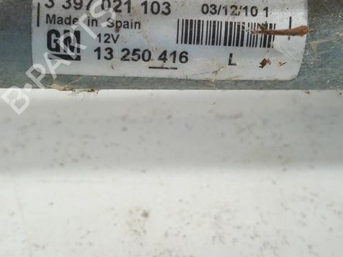 Used Front wiper motor OPEL MERIVA B MPV (S10) 1.4 (75) (120 hp) 28750670